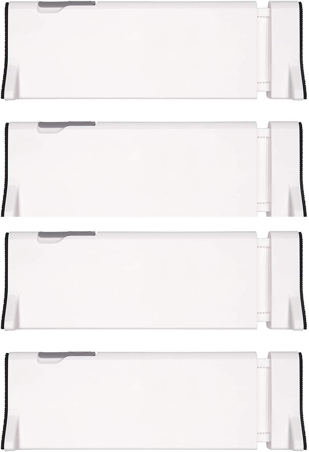 OXO Tot Expandable Drawer Dividers, 4-Pack Drawer Organizers