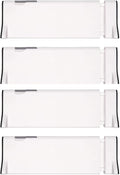 OXO Tot Expandable Drawer Dividers, 4-Pack Drawer Organizers