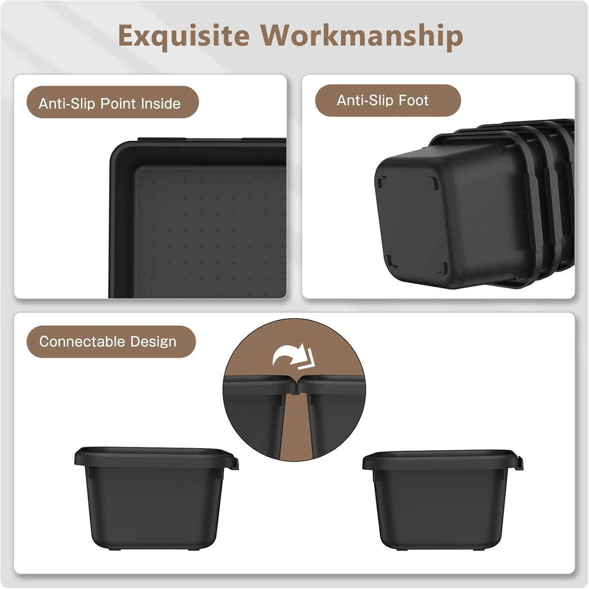 A-LuGei 【 】 Tool Box Organizer Tray Divider Set Drawer Organizer