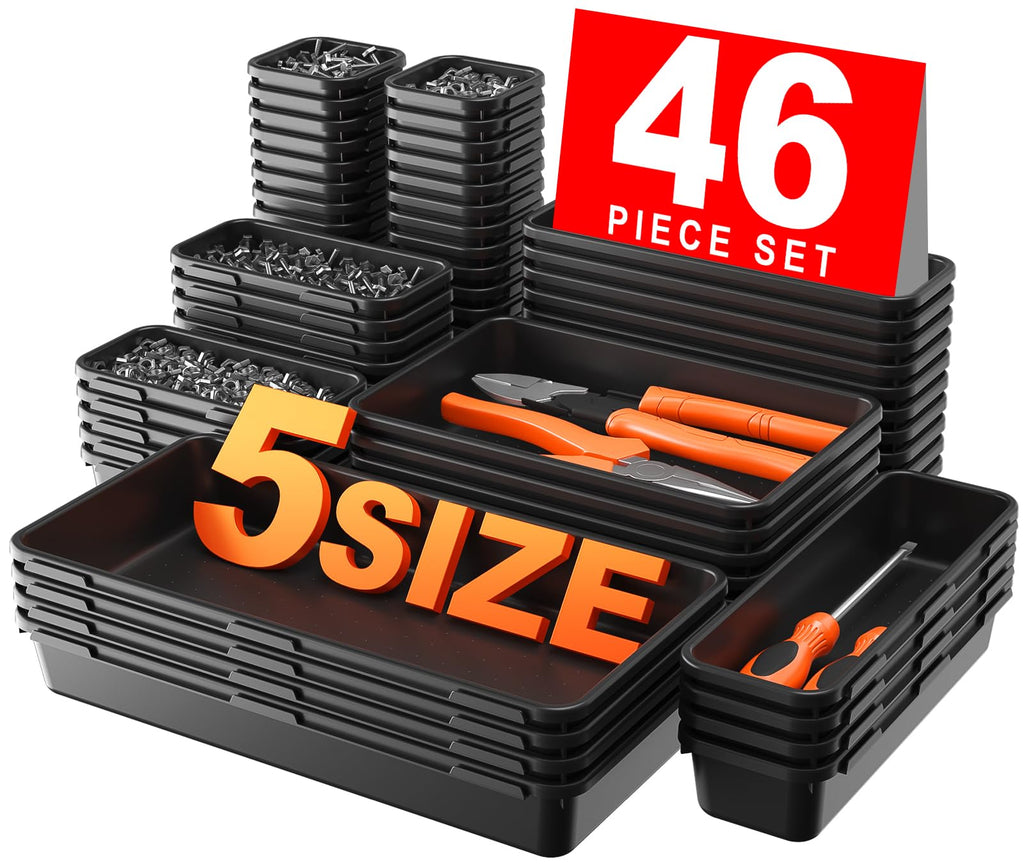 A-LuGei 【 】 Tool Box Organizer Tray Divider Set Drawer Organizer
