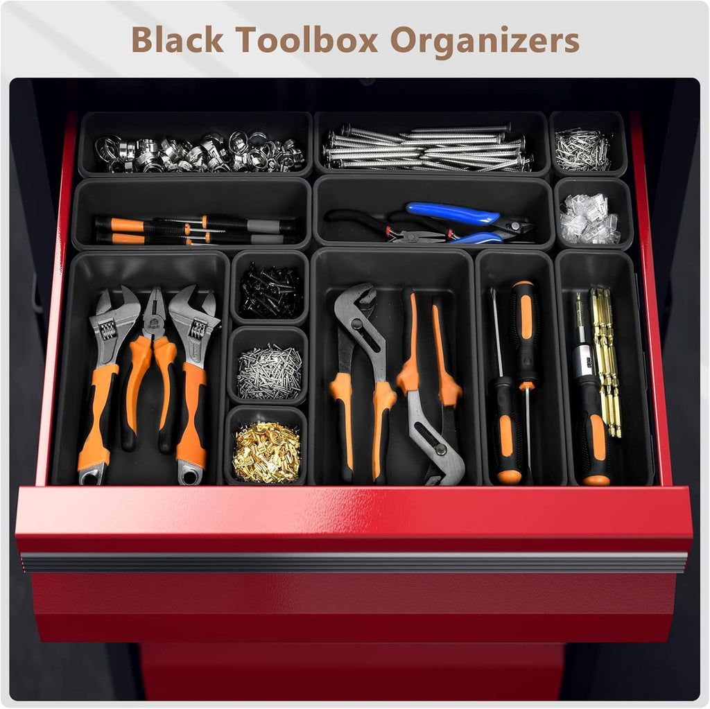 A-LuGei 【 】 Tool Box Organizer Tray Divider Set Drawer Organizer
