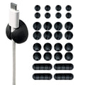 Wrap-It Storage Cable Clips - (Assorted 28-Pack) Macaron