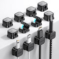 JOYROOM 9 Pack Magnetic Cable Clips Cord Organizer Adhesive Wire Management